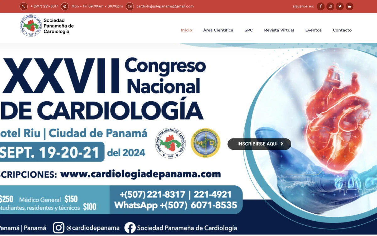 Sociedad  Panameña de Cardiología