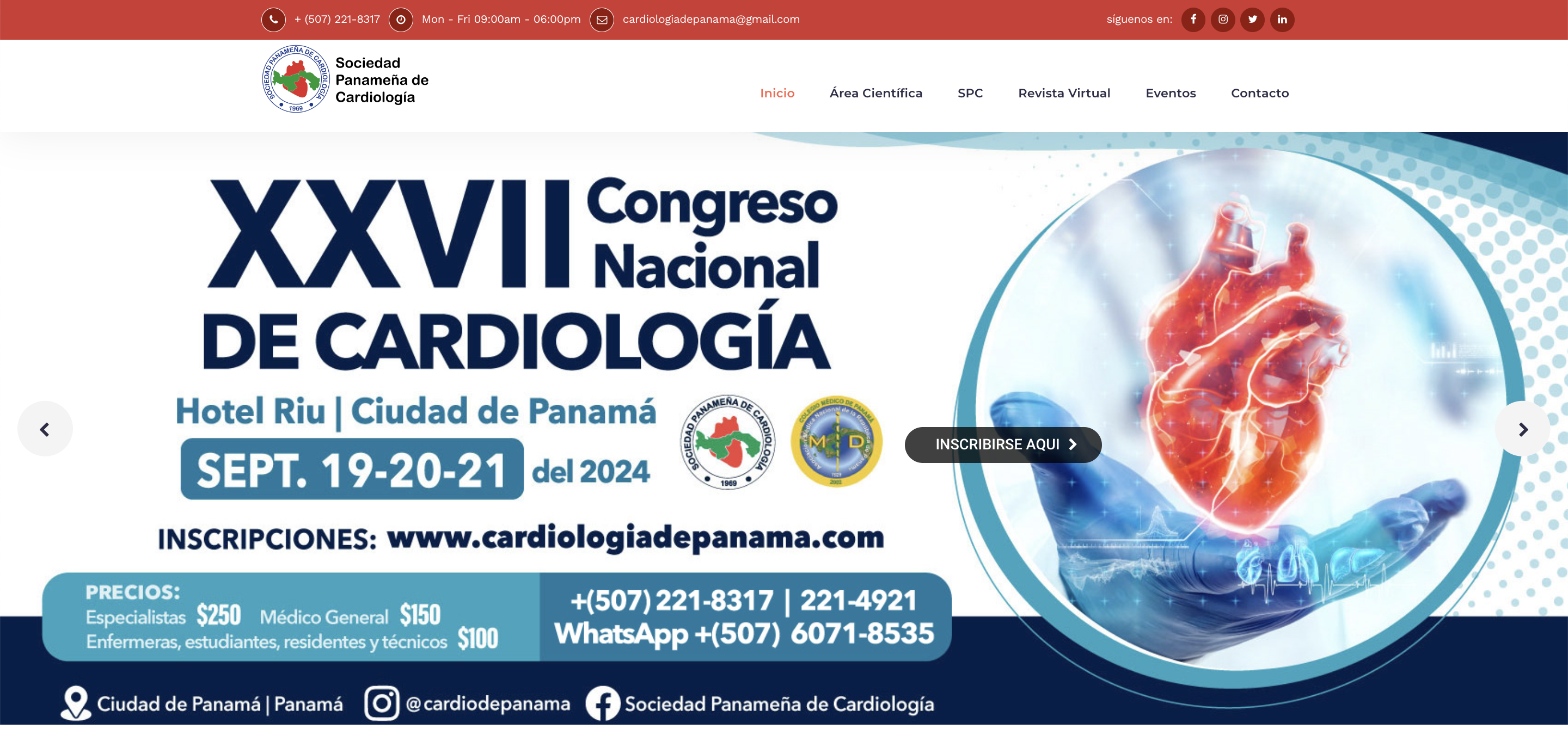Sociedad  Panameña de Cardiología
