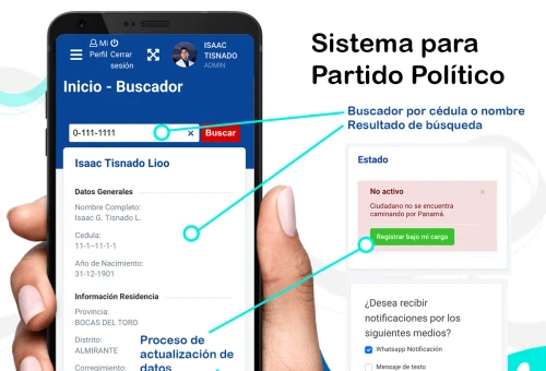 Sistema para partido Político