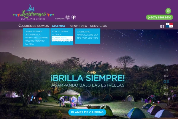 Camping Las Luciérnagas