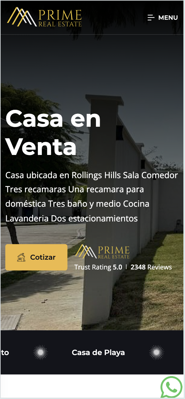 PRIME REAL ESTATE
