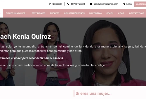 Coach Kenia Quiroz