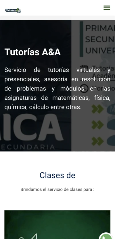 Tutorías A&A - Escuela de capacitación