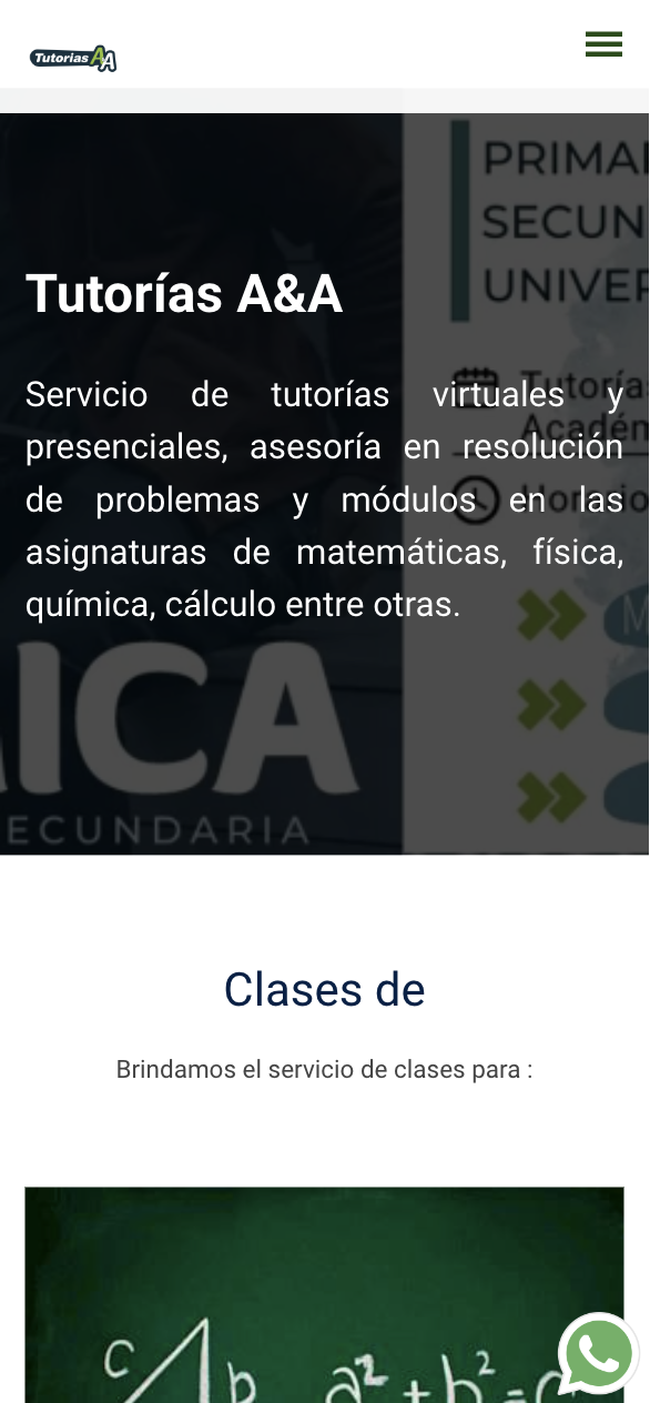 Tutorías A&A - Escuela de capacitación