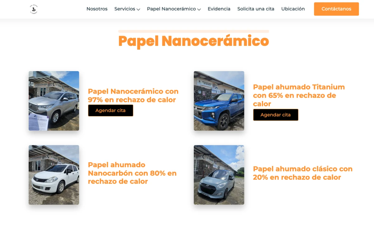 Papel ahumado La Chorrera