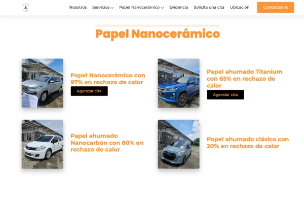 Papel ahumado La Chorrera