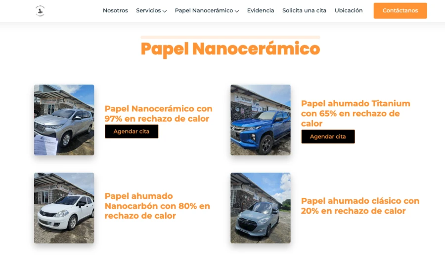 Papel ahumado La Chorrera