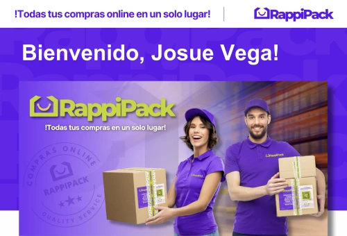RappiPack Compra de pedidos en línea