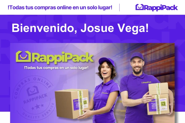 RappiPack Compra de pedidos en línea