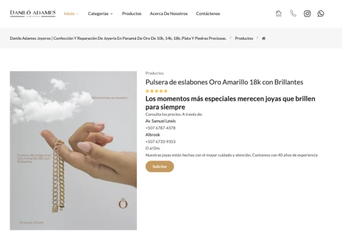 Danilo Adames Joyería en Panamá
