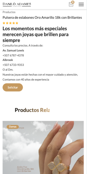 Danilo Adames Joyería en Panamá