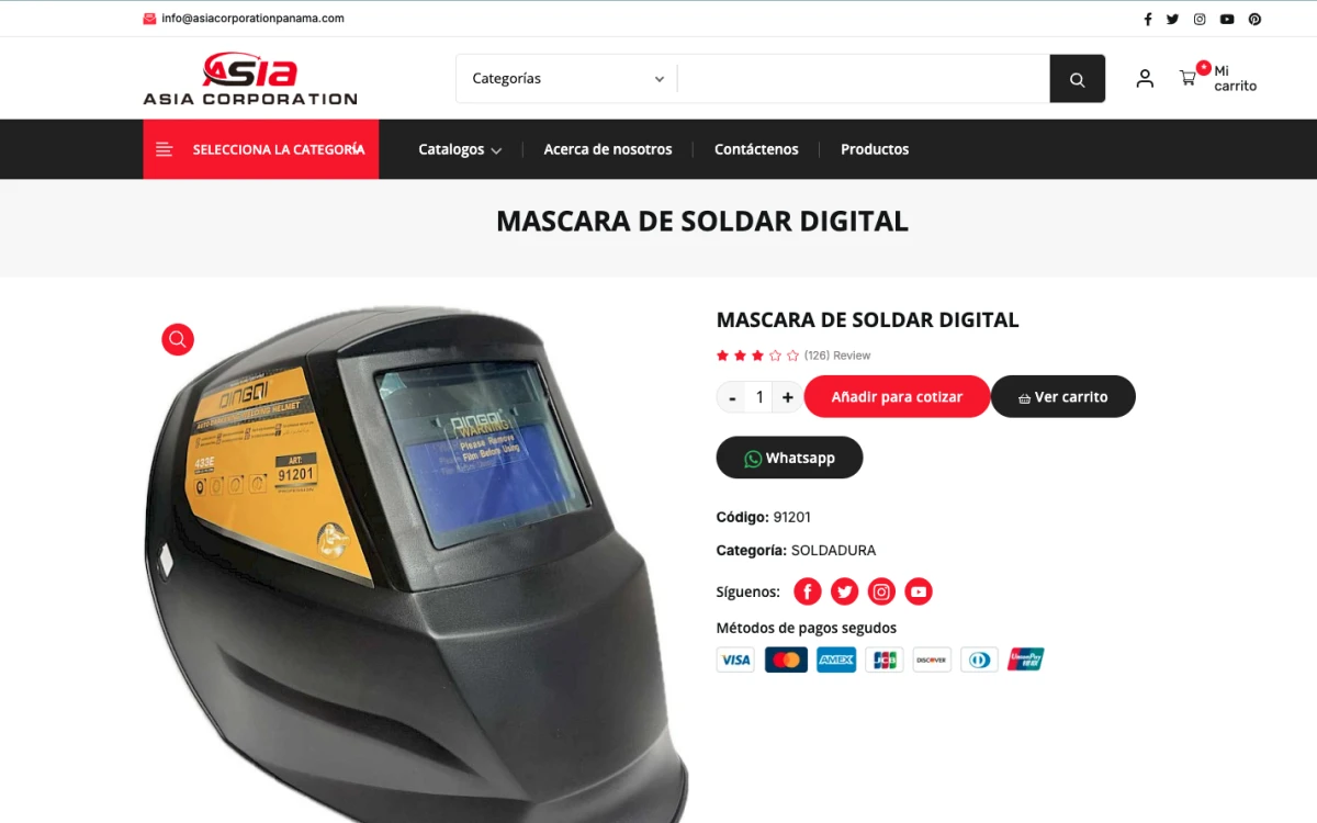 ASIA CORPORATION PANAMA, S.A.