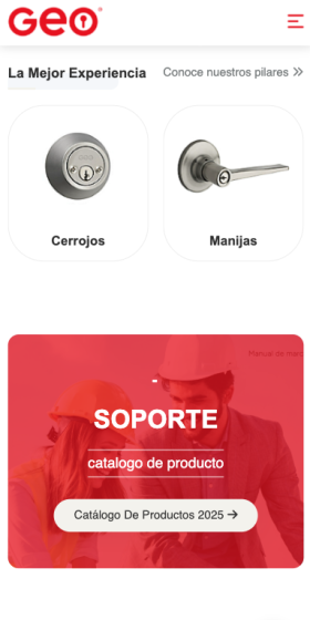 GEO - Gatillos, cerrojos, pomos