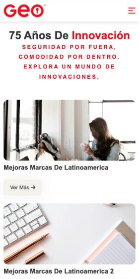 GEO - Gatillos, cerrojos, pomos