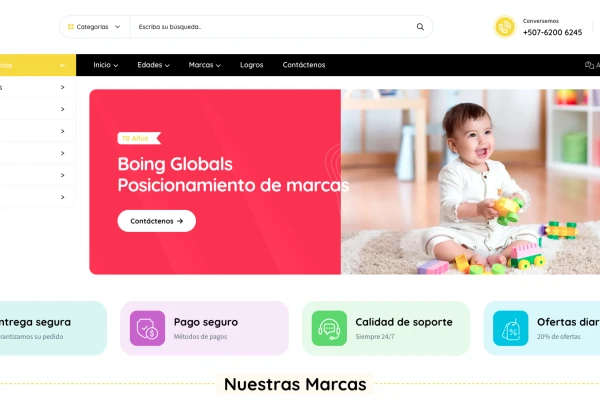 Boing Global - Panamá  ventas de juguetes para niños