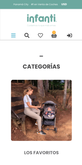 Infanti compra de coches, sillas para bebes en Panamá