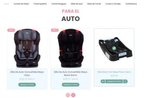 Infanti compra de coches, sillas para bebes en Panamá