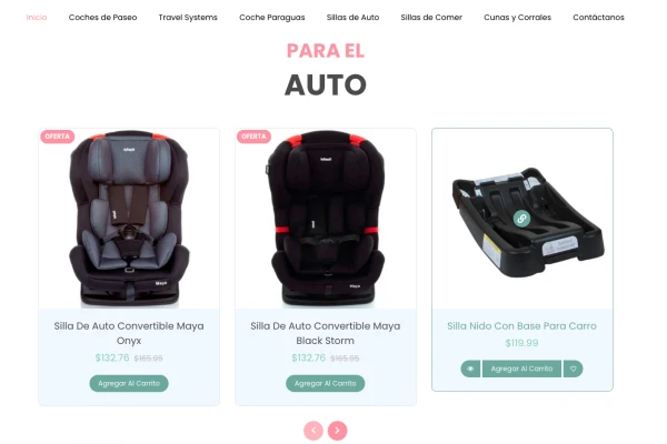 Infanti compra de coches, sillas para bebes en Panamá
