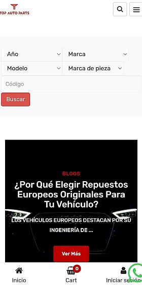 Top Auto Part de Panamá- Ventas de Repuestos Europeos