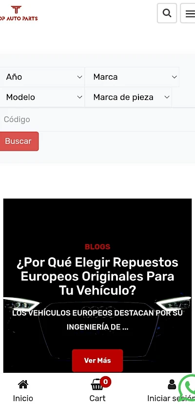 Top Auto Part de Panamá- Ventas de Repuestos Europeos