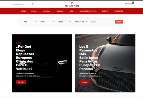 Top Auto Part de Panamá- Ventas de Repuestos Europeos