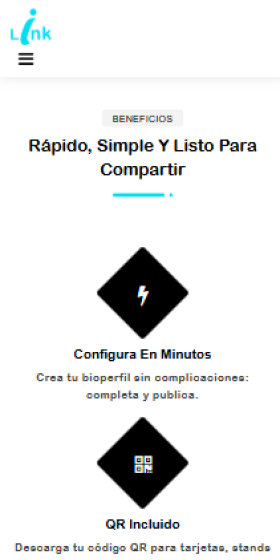 Linkinm | Tu bioperfil profesional en minutos