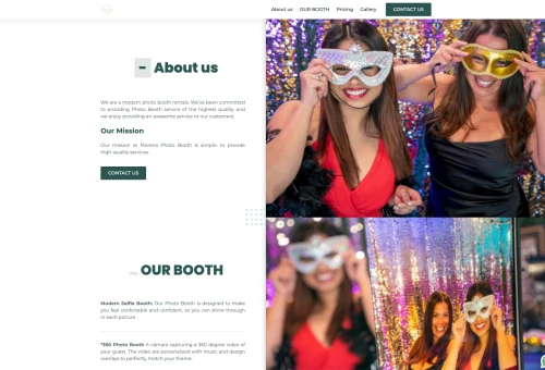 Morenaphotobooth | Photo Booth USA services