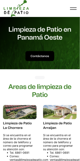 Limpieza de Patio | Panamá Oeste