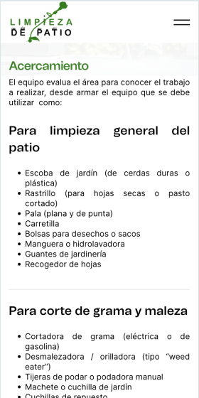 Limpieza de Patio | Panamá Oeste