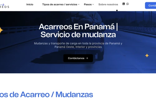 Acarreos Panamá - Mudanzas, acarreos en Todo Panamá