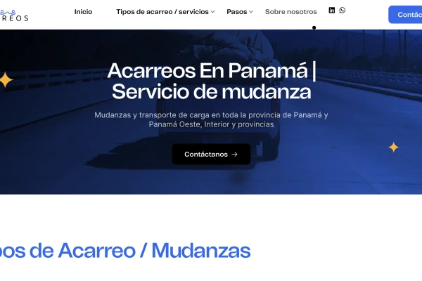 Acarreos Panamá - Mudanzas, acarreos en Todo Panamá