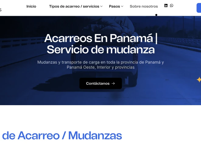Acarreos Panamá - Mudanzas, acarreos en Todo Panamá