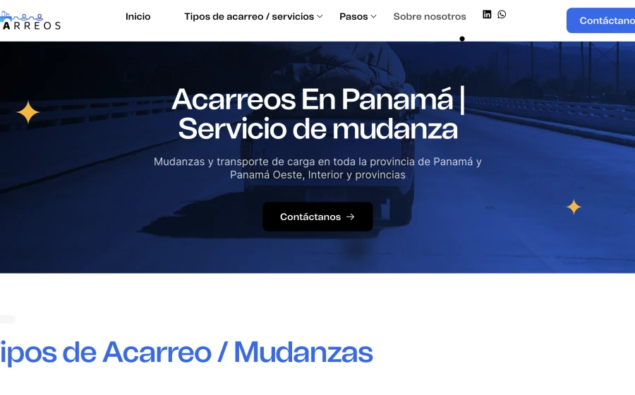 Acarreos Panamá - Mudanzas, acarreos en Todo Panamá