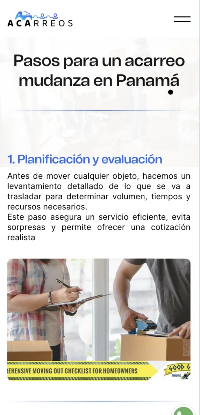Acarreos Panamá - Mudanzas, acarreos en Todo Panamá