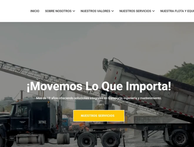 Big Truck Trabajando (BTT) |  Transporte de carga pesada