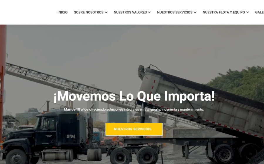 Big Truck Trabajando (BTT) |  Transporte de carga pesada