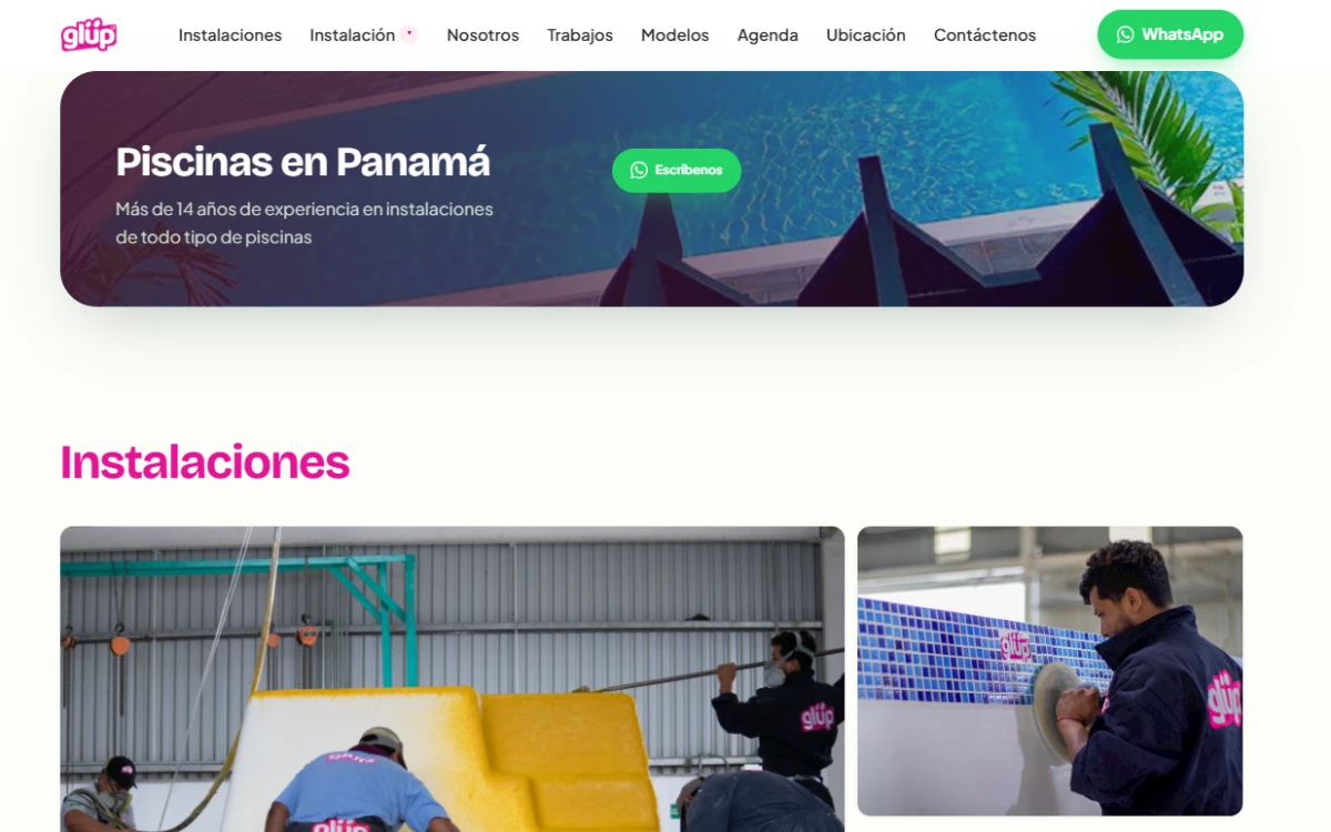 Glup Piscinas En Panamá