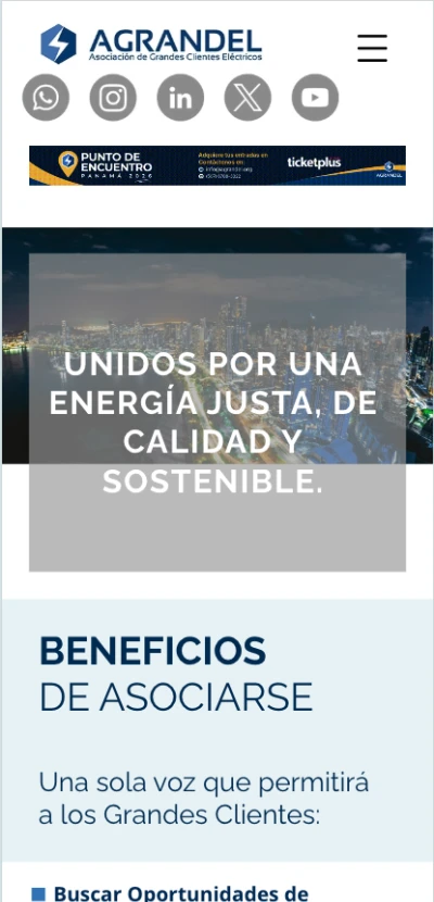 AGRANDEL - Asociación de Grandes Clientes Eléctricos | Panamá