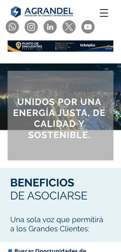AGRANDEL - Asociación de Grandes Clientes Eléctricos | Panamá
